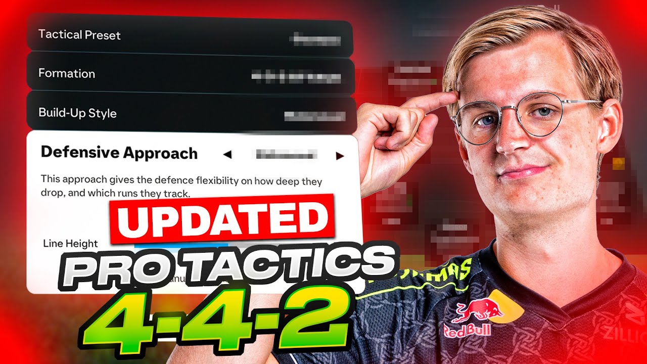 MY UPDATED 442 PRO TACTICS!!