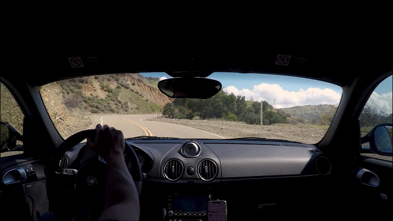 Quick jaunt in a Porsche Cayman S 987.2