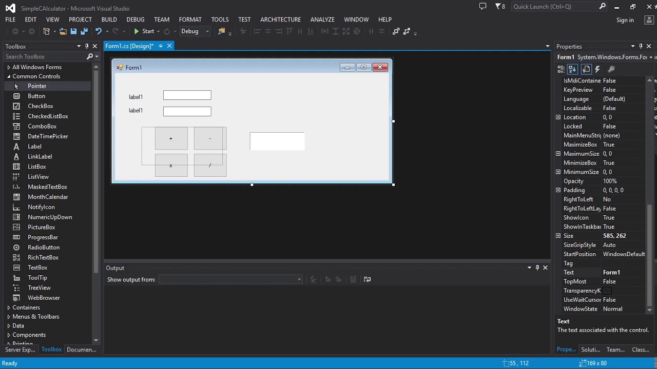 Simple Calculator in C#.NET