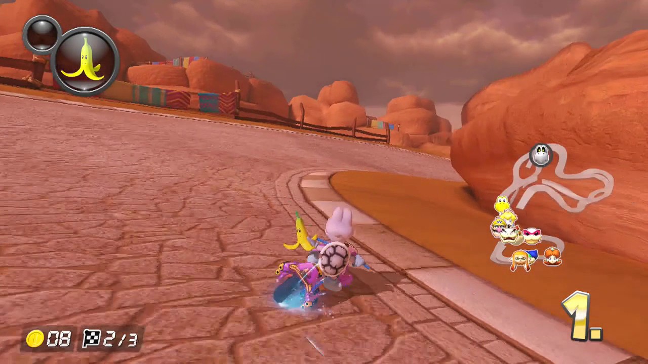 Mario Kart 8 Deluxe - Knochentrockene Dünen