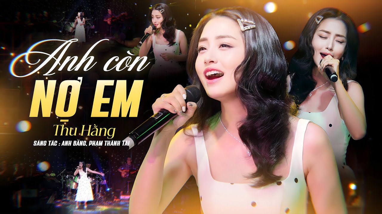 ANH CÒN NỢ EM - THU HẰNG | Live at Phòng trà Không Tên || Anh còn nợ em công viên ghế đá