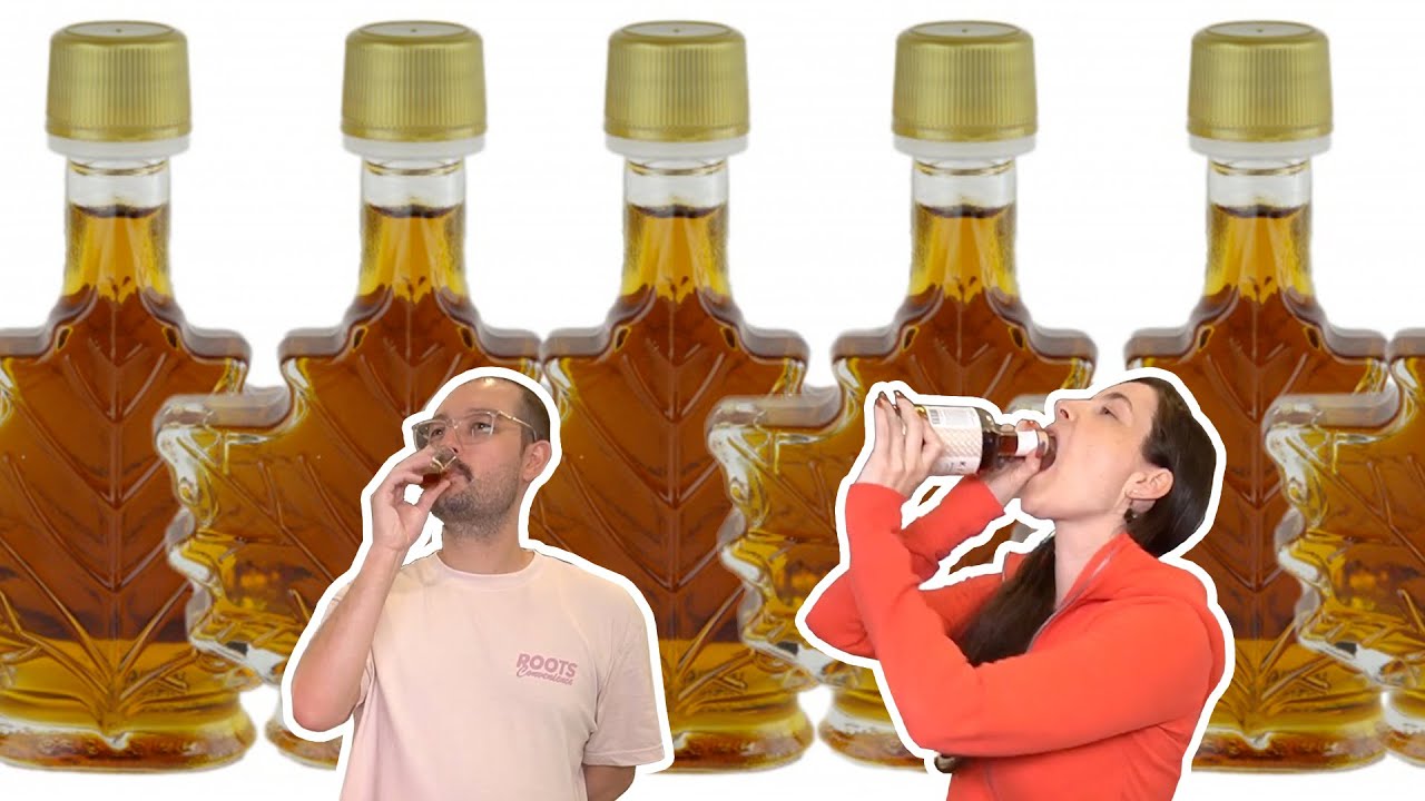 Canadians Taking Shots of Maple Syrup (Ice Cream Tutorial)