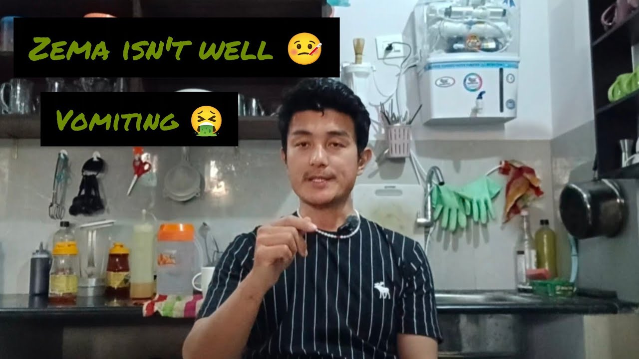 My zema isn't well🤒 Vomiting 🤮#bylakuppe #tibetanvlogger 