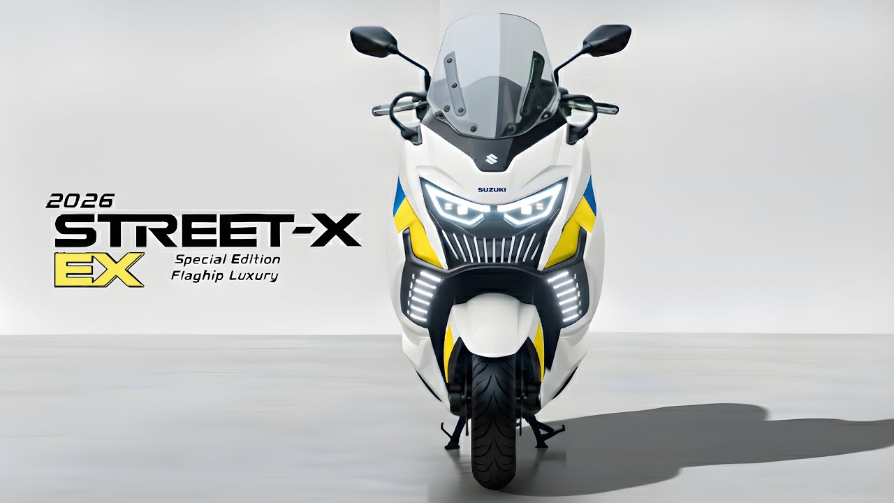 НОВЫЙ Suzuki Burgman Street 125 2026 года, специальное издание!