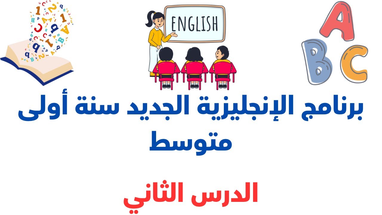 Lesson 2 I listen and interact part one الدرس الثاني