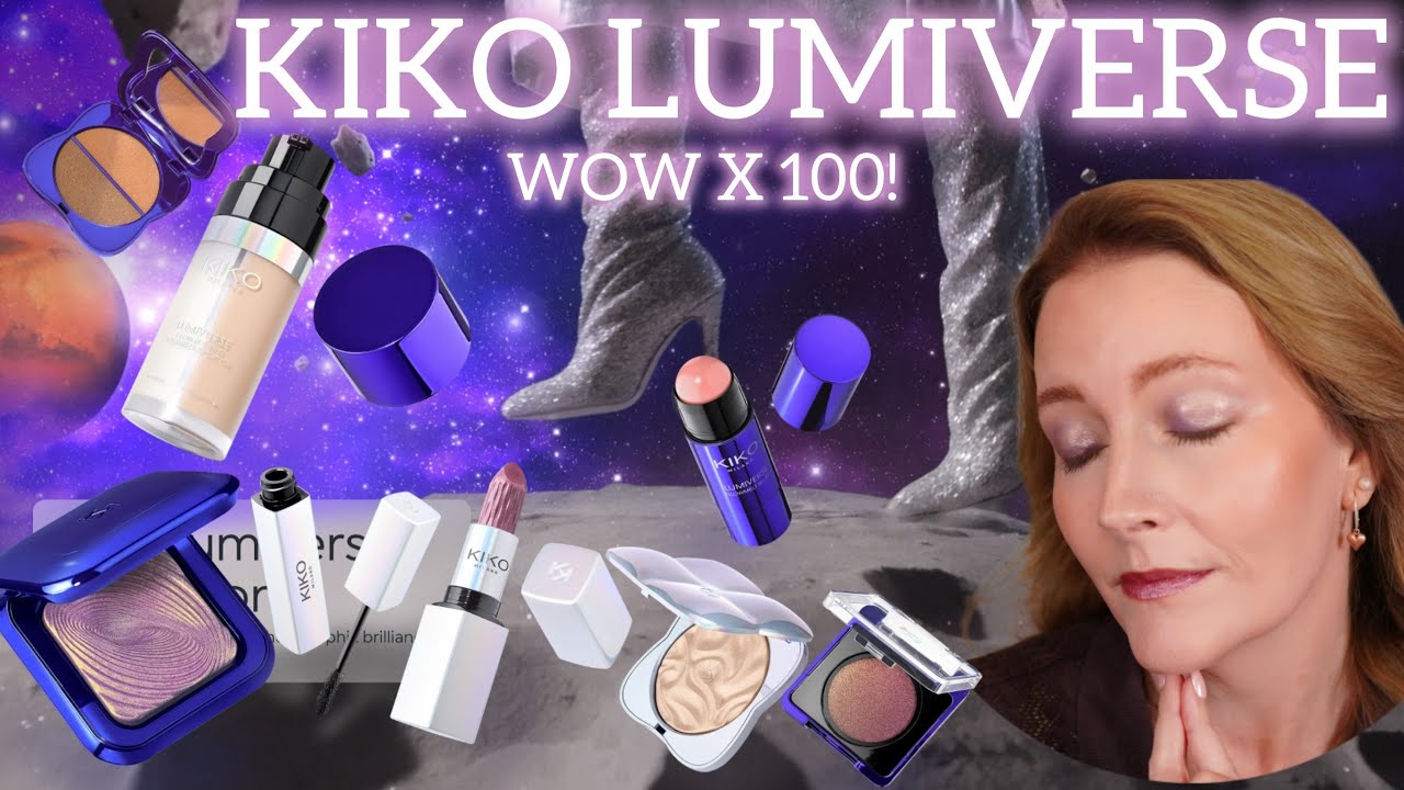 Kiko Milano Lumiverse Glow Galactic Collection - most innovative foundation? INCREDIBLE COLLECTION!
