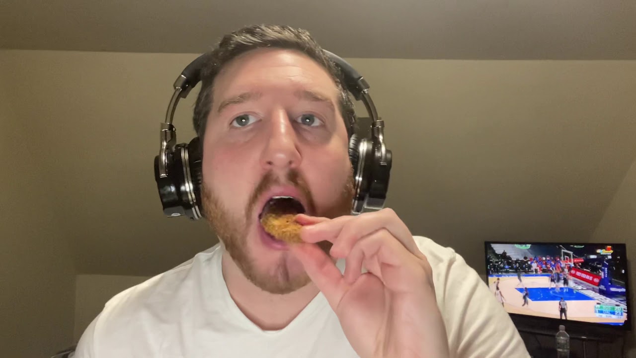 Crispy Chicken Tenders with Honey Mustard ASMR