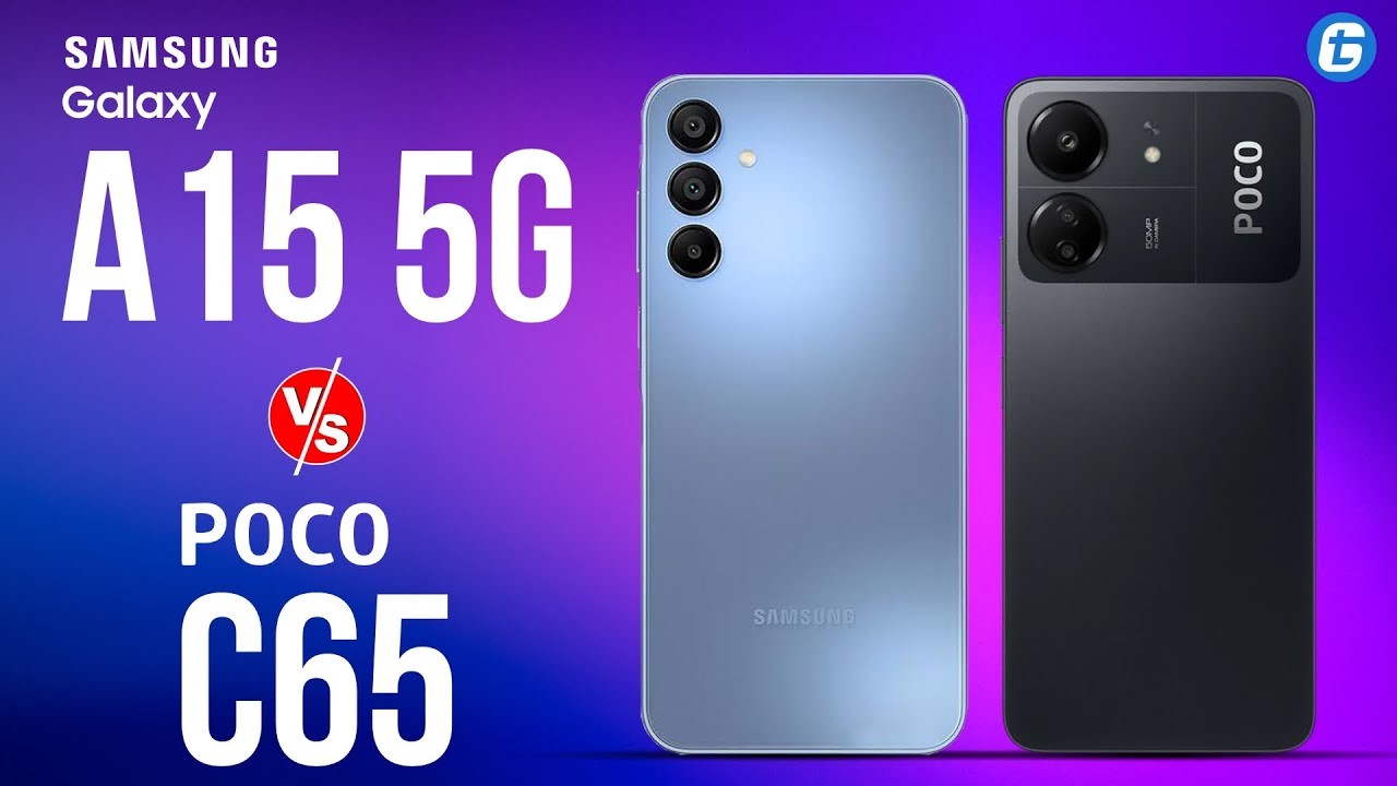 Samsung Galaxy A15 5G vs Xiaomi Poco C65 Specification Comparison