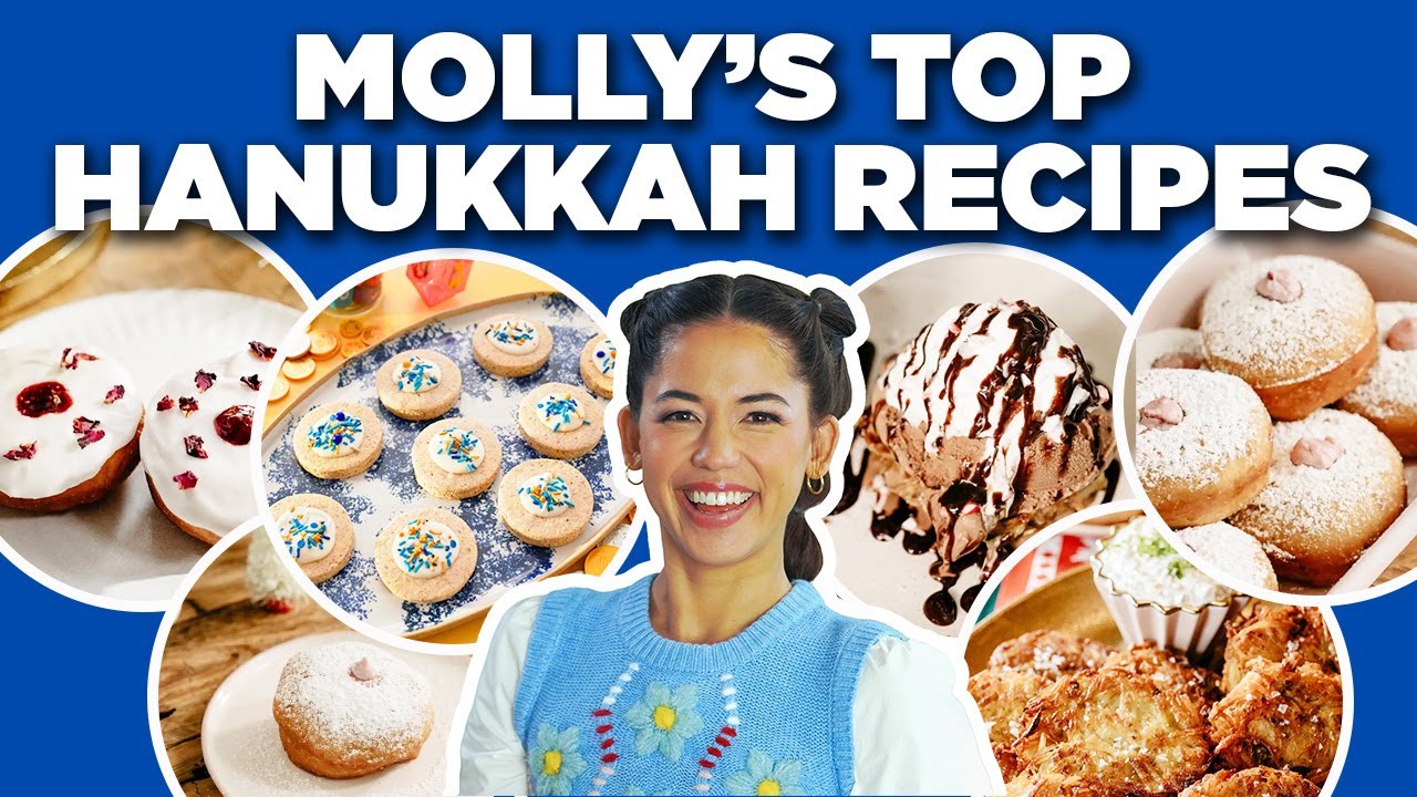 Molly Yeh's Top Hanukkah Recipe Videos 🕎 | Girl Meets Farm | Food Network