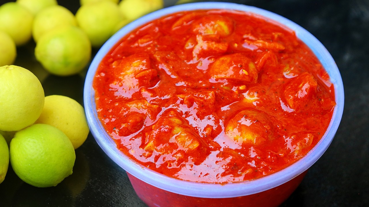 నిమ్మకాయ పచ్చడి ఇలా చేసుకోండి చాల బాగుంటుంది | Nimmakaya Pachadi | Lemon Pickle in Telugu