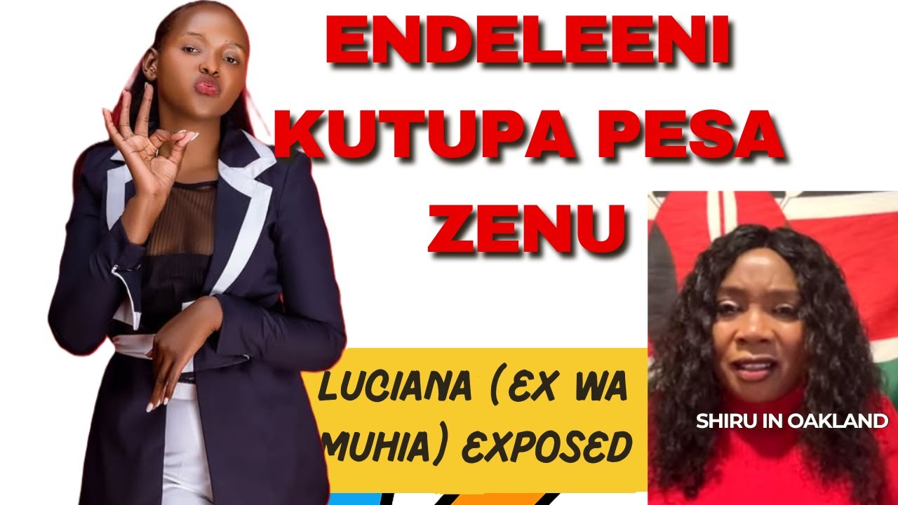 UKORA TUPU. SHIRU WA OAKLAND EXPOSES LUCIANA CREATIVES