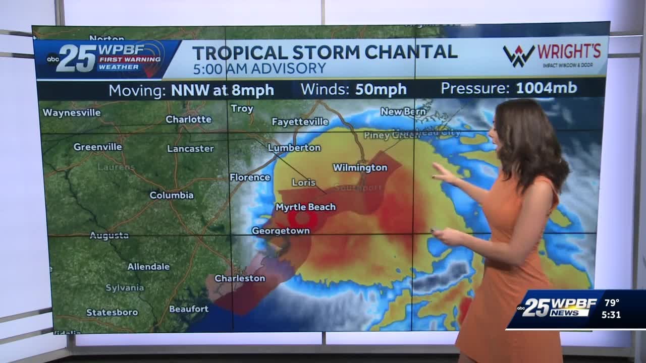 Tropical Storm Chantal