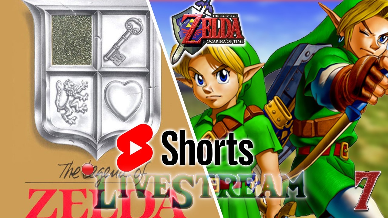 🔴 The Legend of Zelda I Continues + Finishing Ocarina of Time | YT Shorts✨