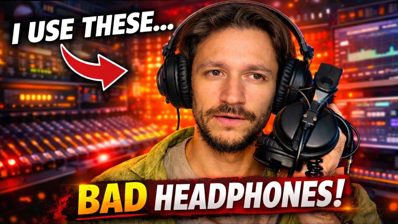 Why I Use BAD Headphones to Produce Music