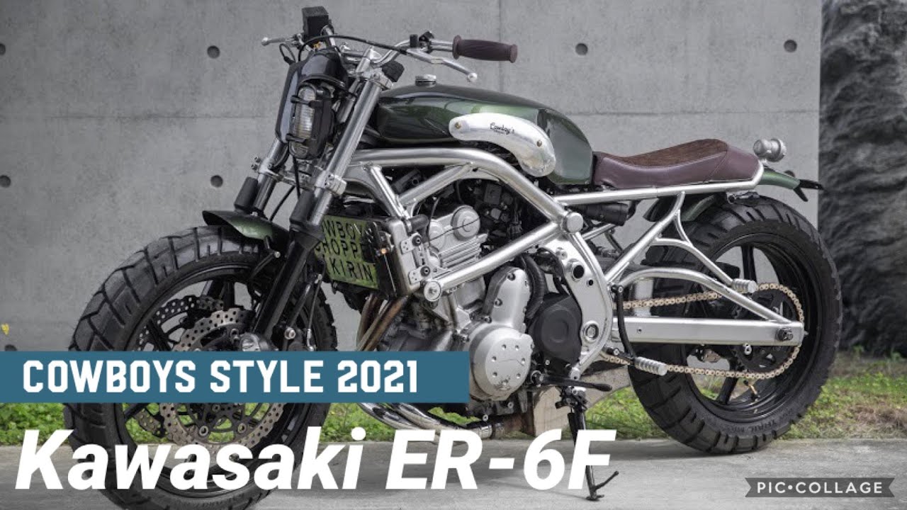 [ 最最完整改裝全紀錄 ]大家敲碗等待的ER6F來啦！ Kawasaki ER6F in COWBOYS style | 魔鬼藏在細節裡並列雙缸集氣盒使用