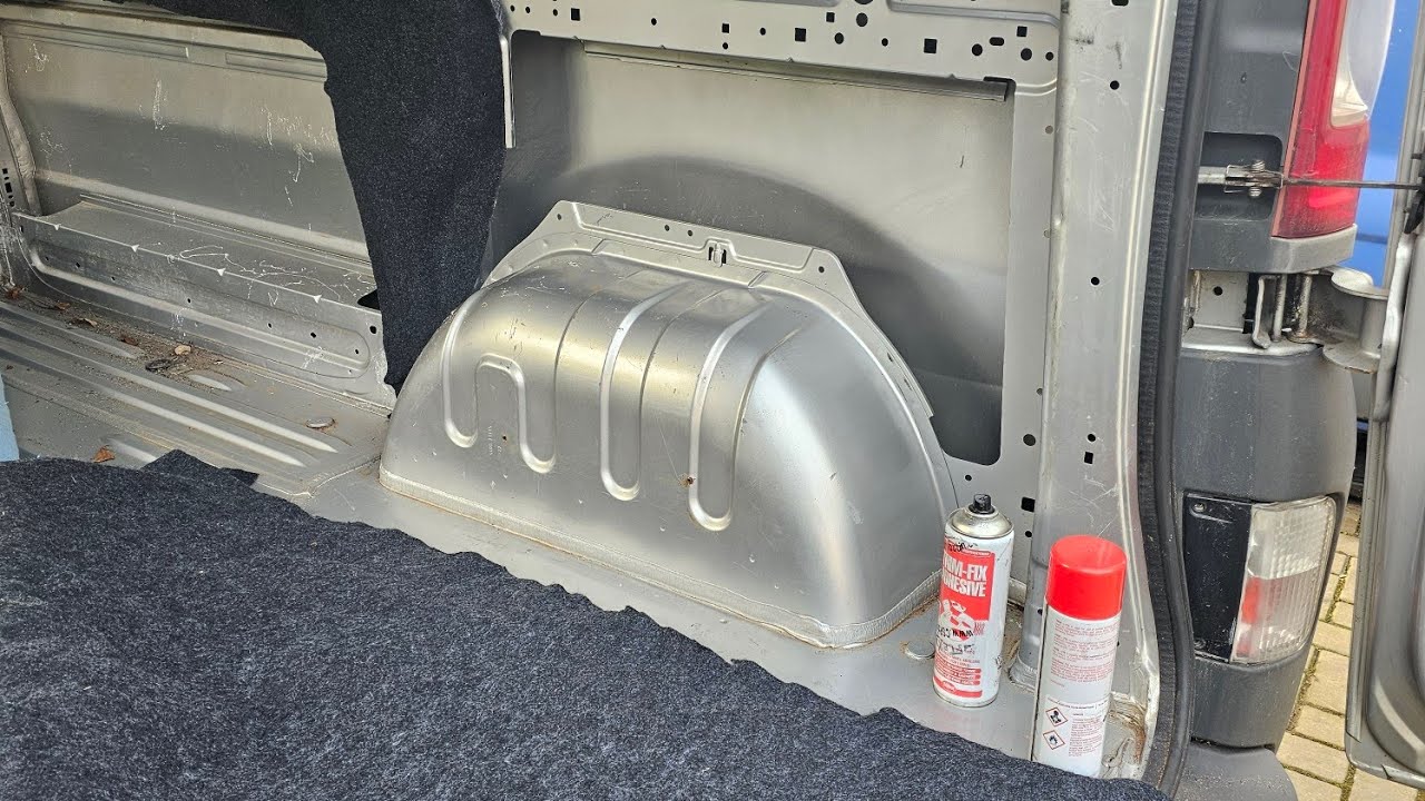 stretch carpeting my Vauxhall vivaro van