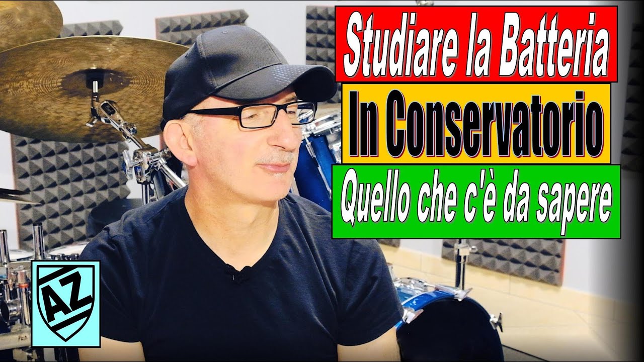 Studiare la Batteria in Conservatorio: quello che c'&egrave; da sapere.