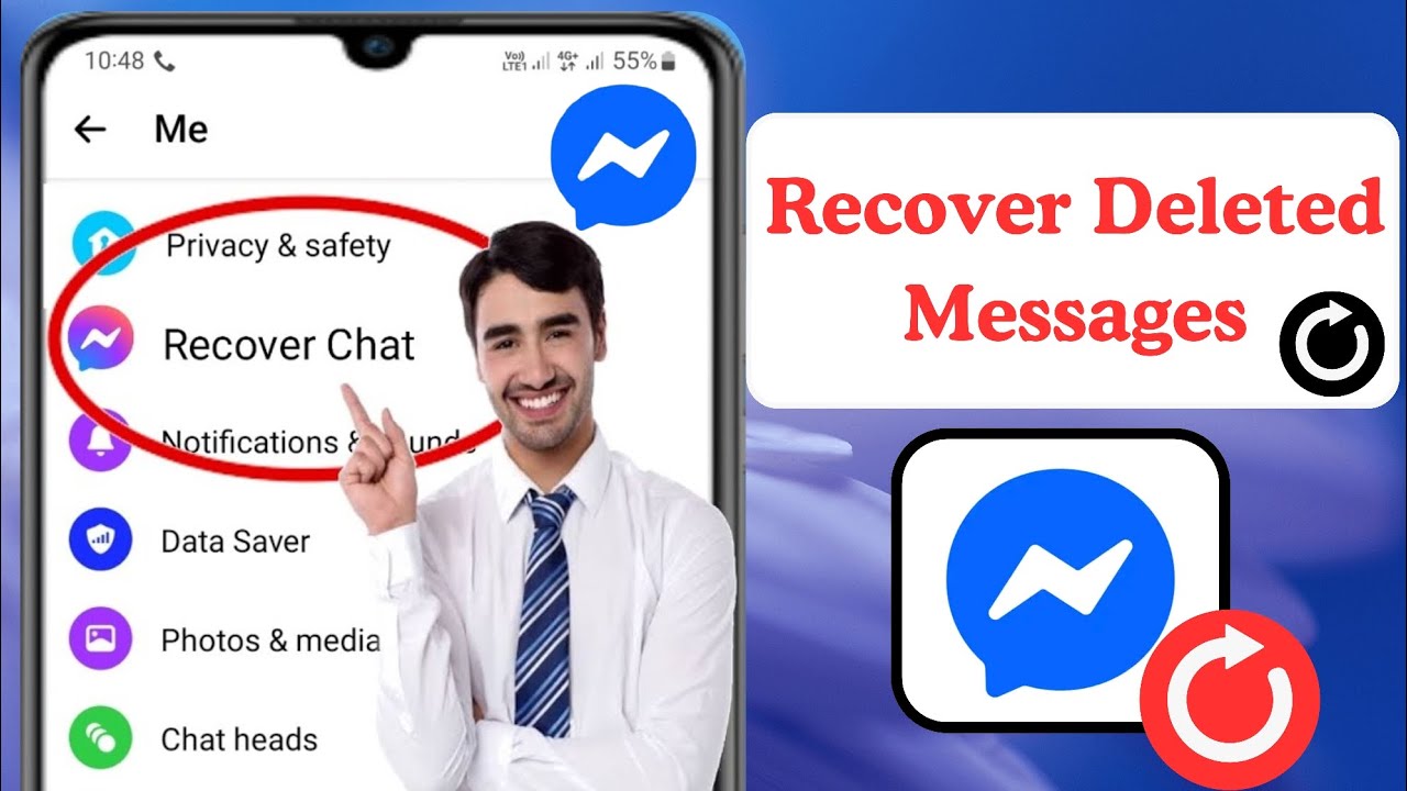 How to recover deleted messages on messenger 2026 ||