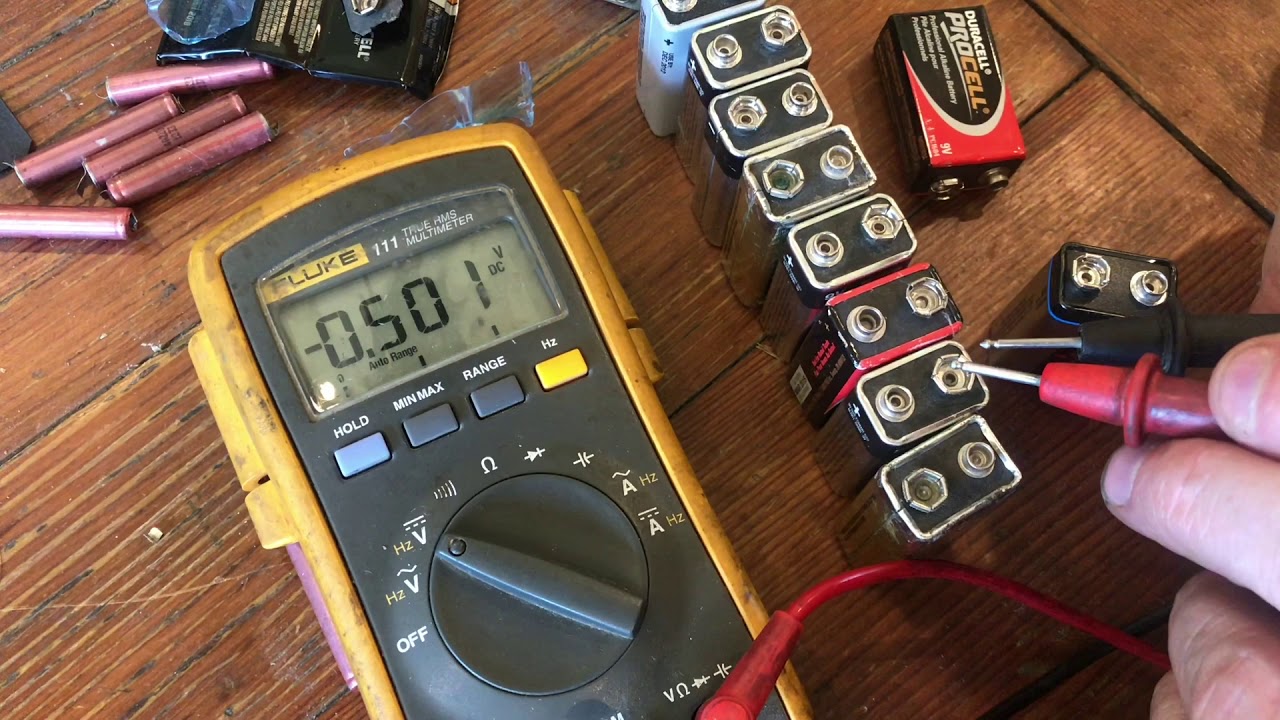 how to TEST a 9 Volt (9 V) battery to know if it&rsquo;s GOOD