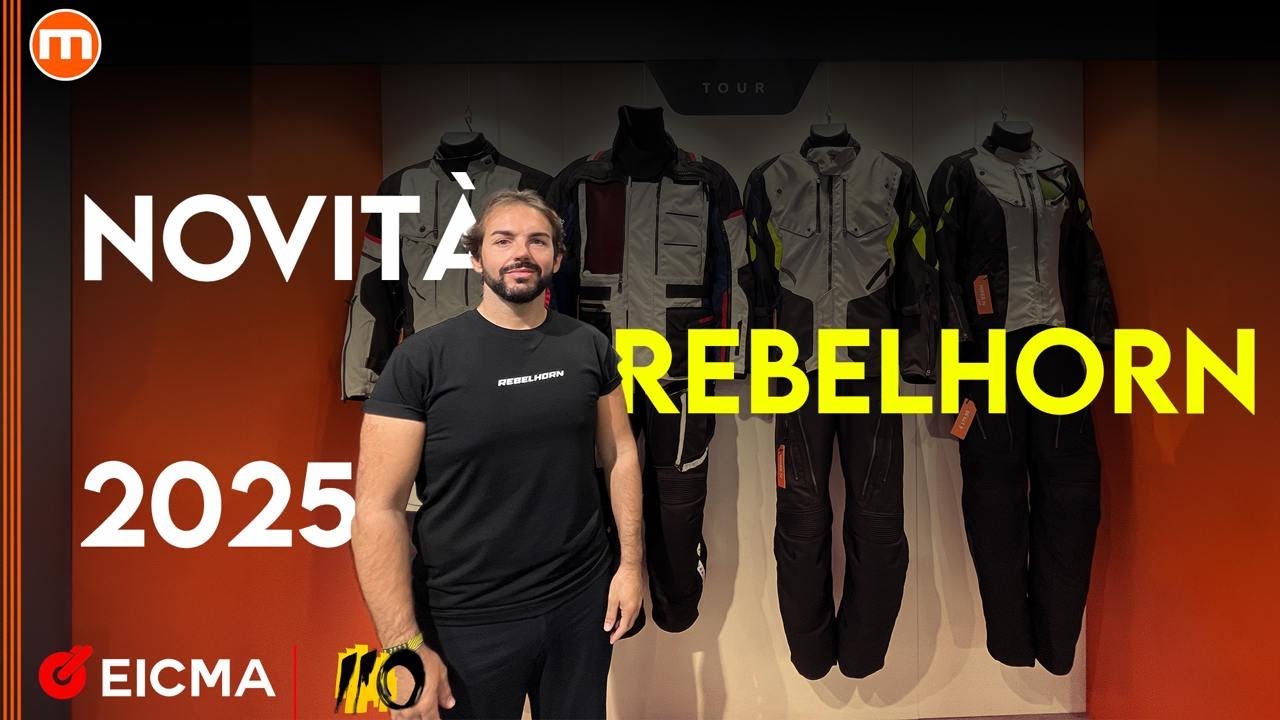 Rebelhorn | Il video unboxing delle novità 2025 a EICMA 2024