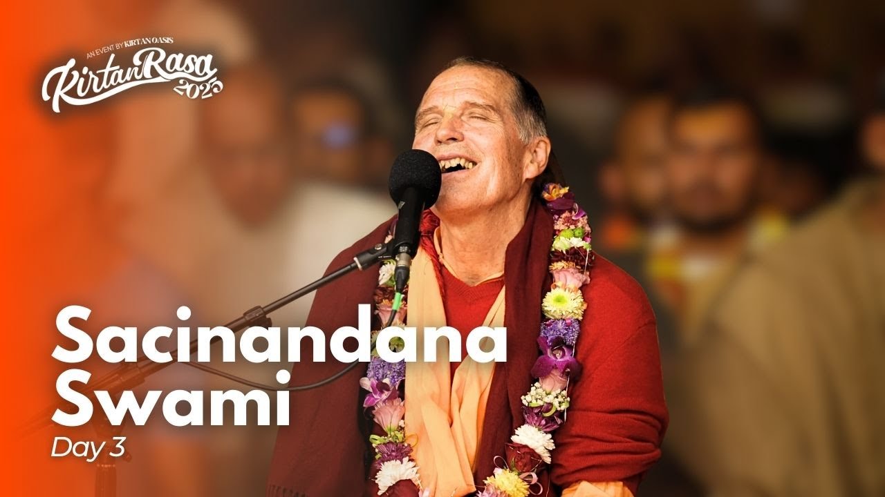 HH Sacinandana Swami's Kirtan | Day 3 | Kirtan Rasa 2025 | 4K | Dubai Kirtan Mela