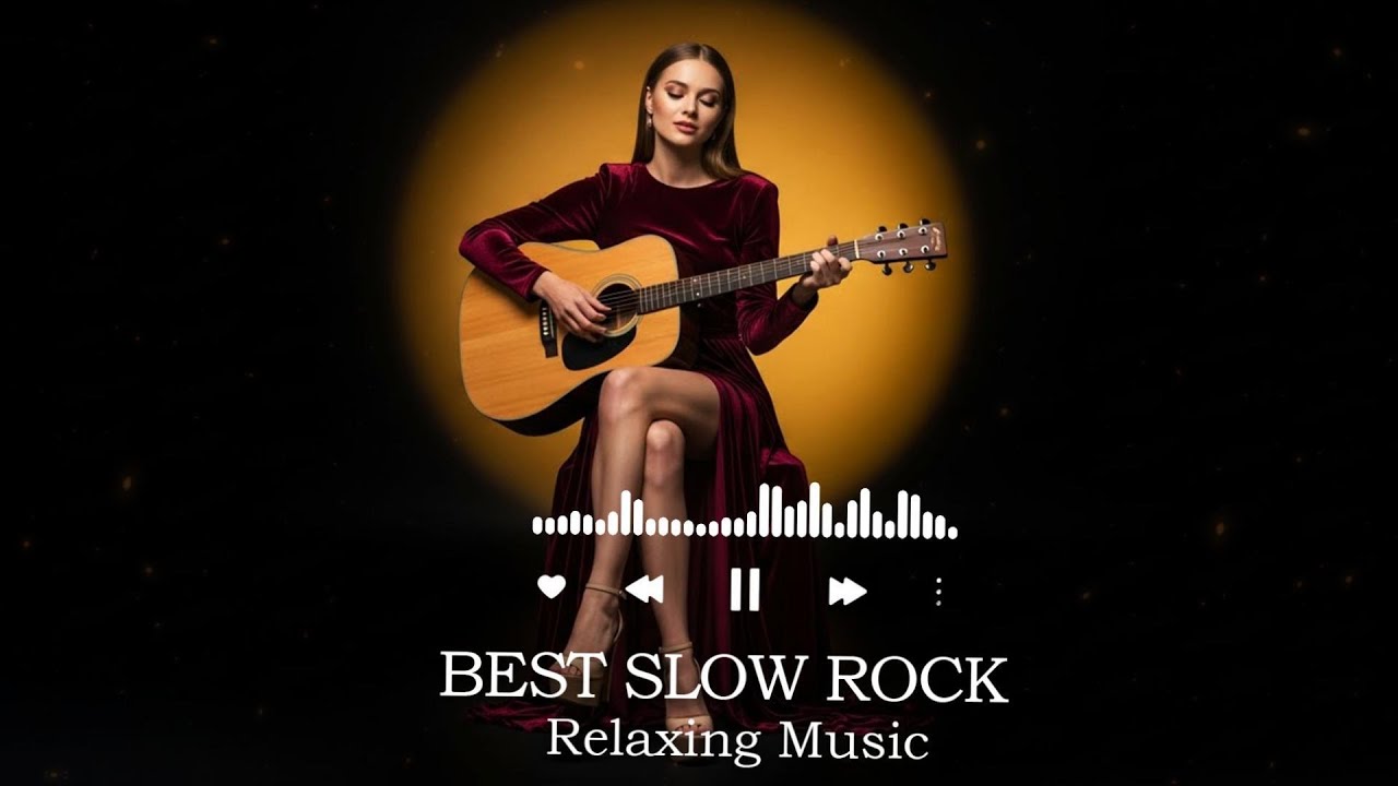 Golden Hour Slow Rock Love Song | Soothing Vocals for Relaxing Moments