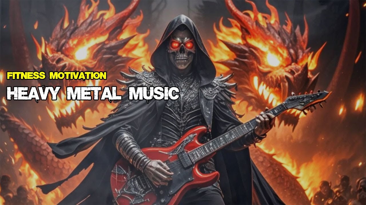 🎸 Groove Metal : Heavy Metal Playlist! 🎶 Music for Fitness Motivation 🎸🎧