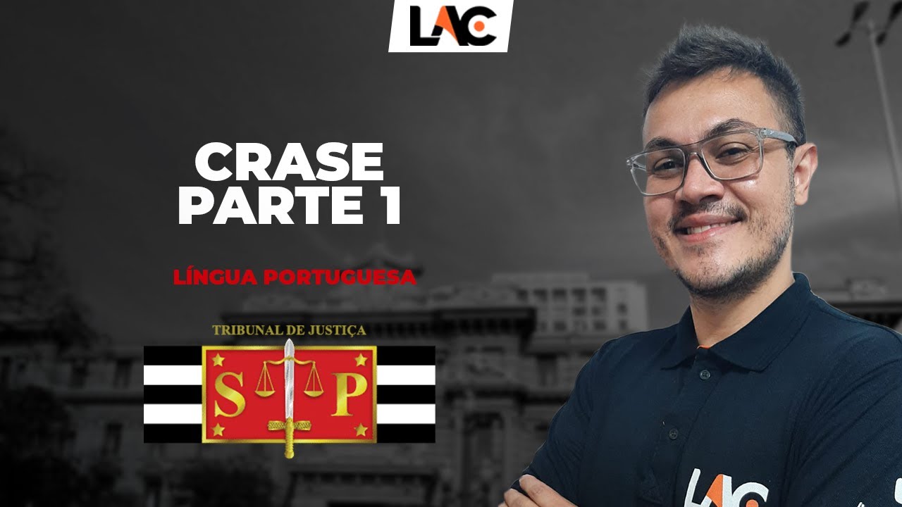 TJ SP 2023 - Língua Portuguesa - Crase | | Parte 1 PT1-