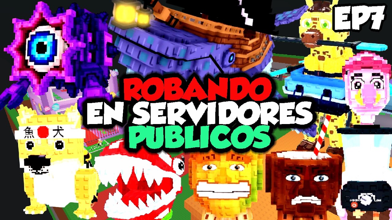 ROBANDO EN SERVIDORES PUBLICOS EN EL ADMIN ABUSE | PT7