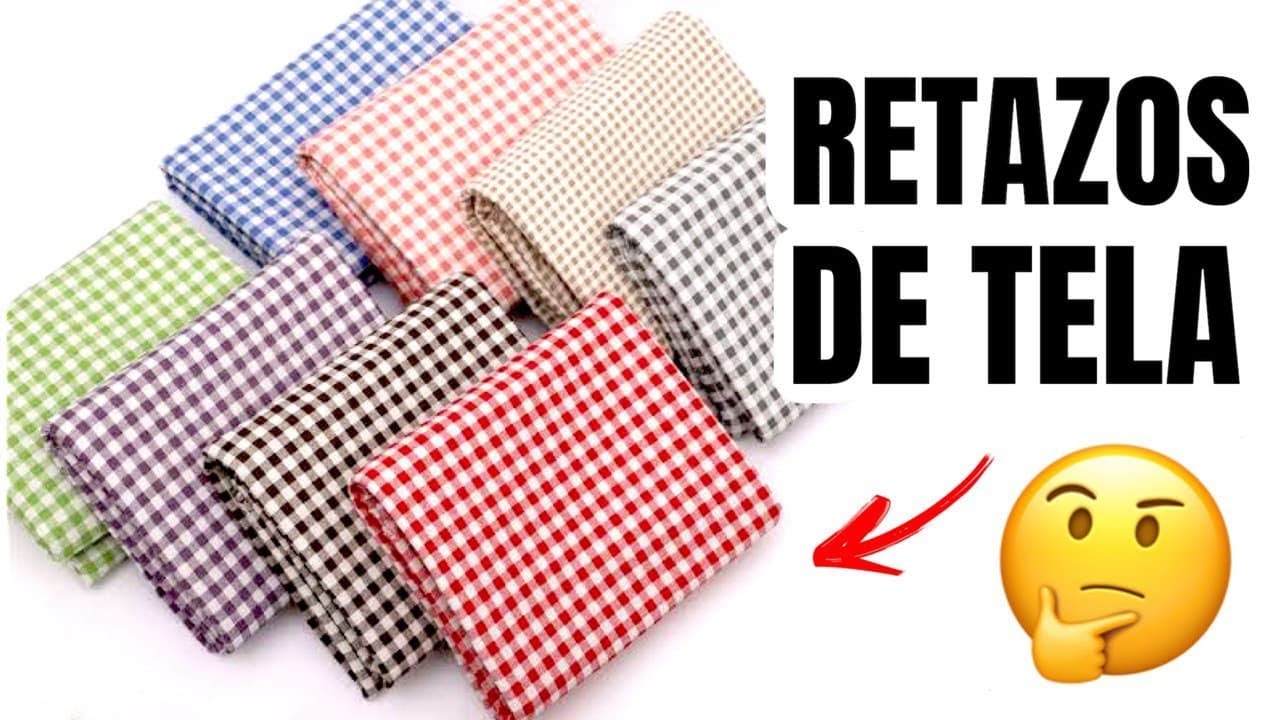 5 PROYECTOS DE COSTURA | MANUALIDADES FACILES CON RETAZOS DE TELA