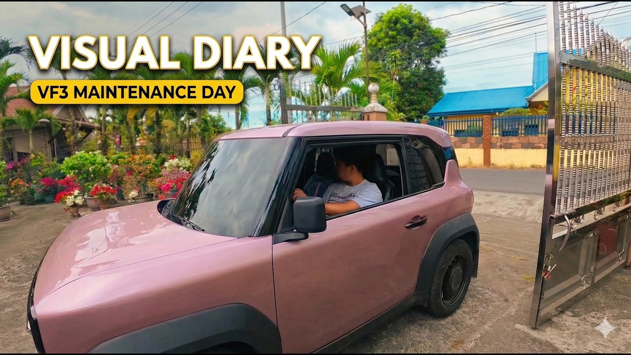 DAILY DIARY | VINFAST VF3 Maintenance in Bulacan + EVO Fast Charging Test