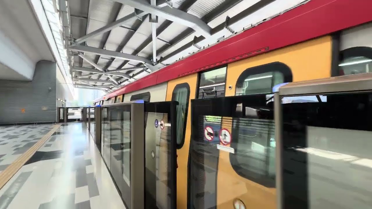 RapidKL Hyundai Rotem (230): Kwasa Damansara to Kampung Selamat. 