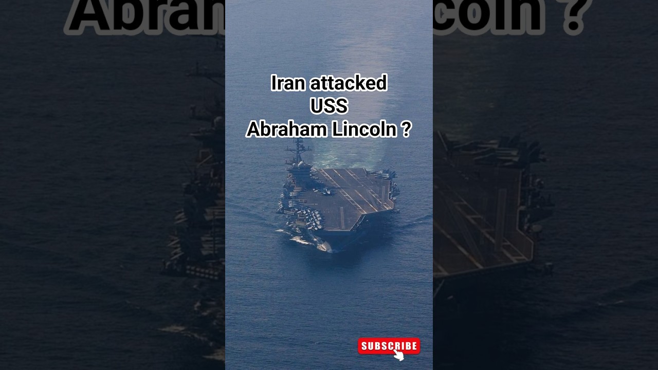 Iran Attacks US Aircraft Carrier? Trump Issues Strong Warning #breakingnews #usa #iran #shorts #war