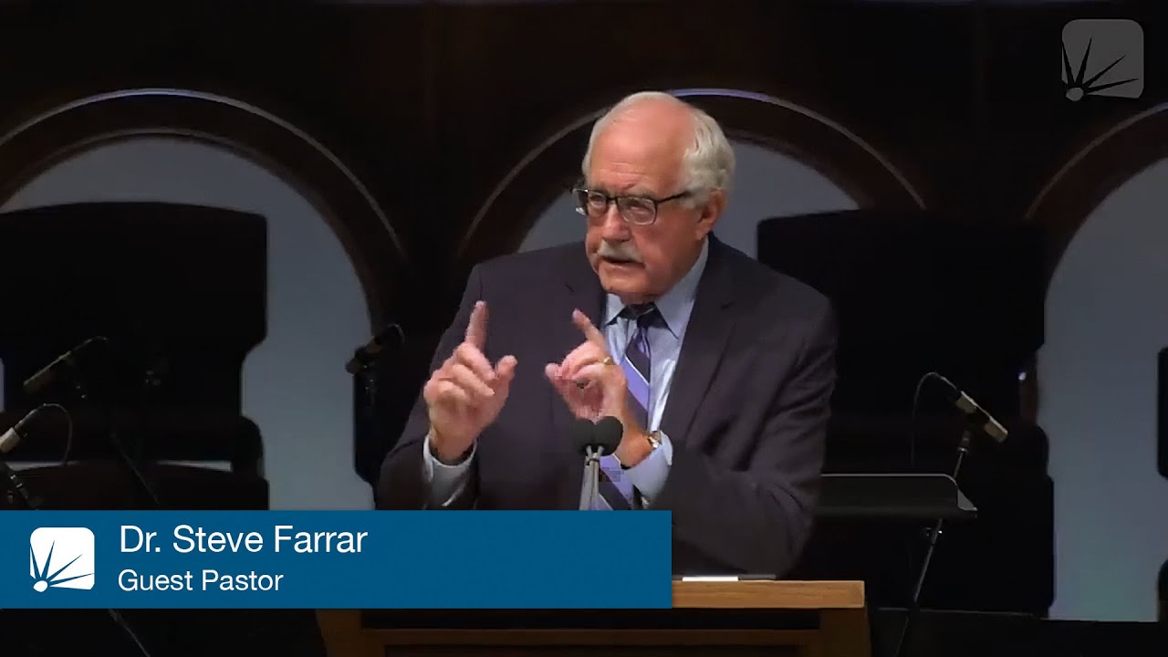 September 5, 2021 - Special Guest Dr. Steve Farrar preaching, “Sane and Godly Leadership: Part 3”