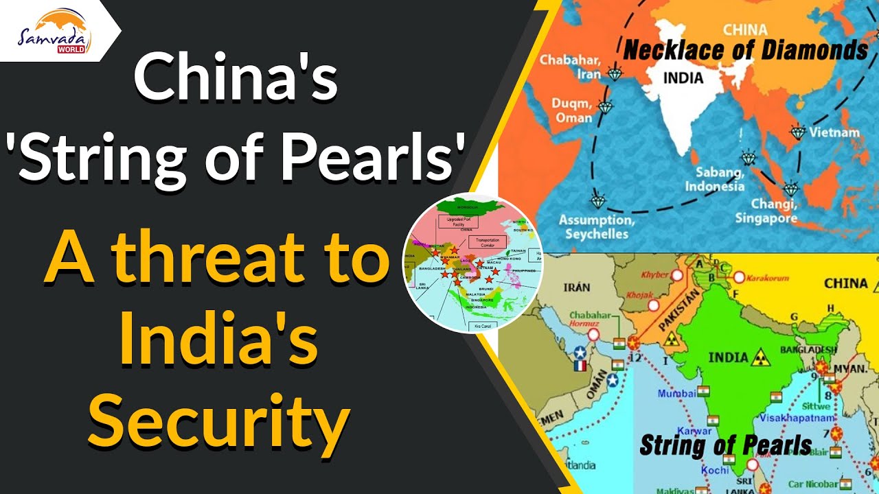 China's 'String of Pearls' - A threat to India's Security