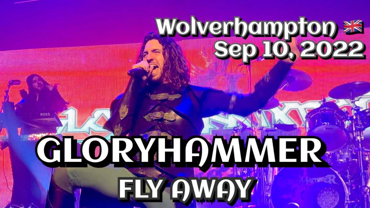 Gloryhammer - Fly Away @Wolverhampton🇬🇧 September 10, 2022 LIVE HDR 4K
