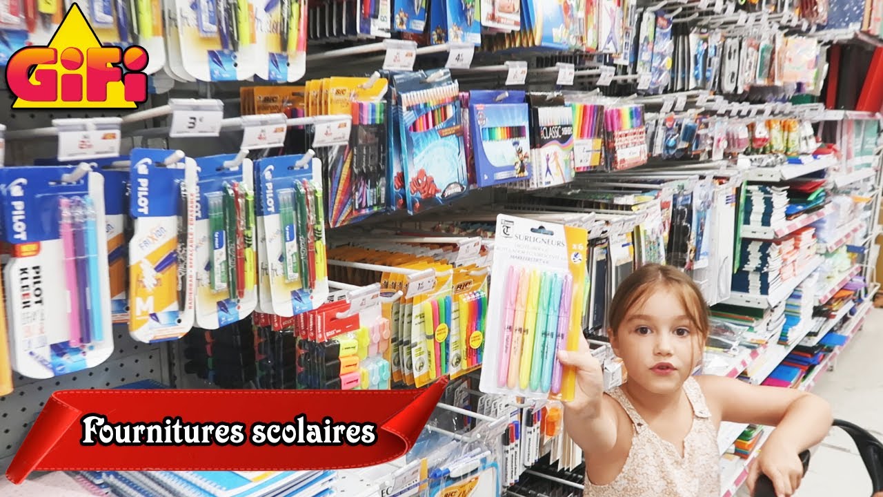 Chasse aux FOURNITURES SCOLAIRES ! La RENTRÉE 2020 avec GIFI ! Back To School !
