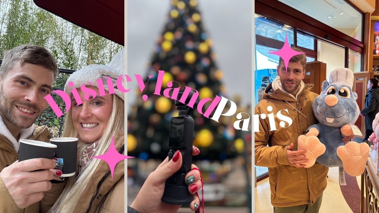 Full Park Day at Disneyland Paris 🎄 | Christmas Parade, Rides & Hotel Cheyenne