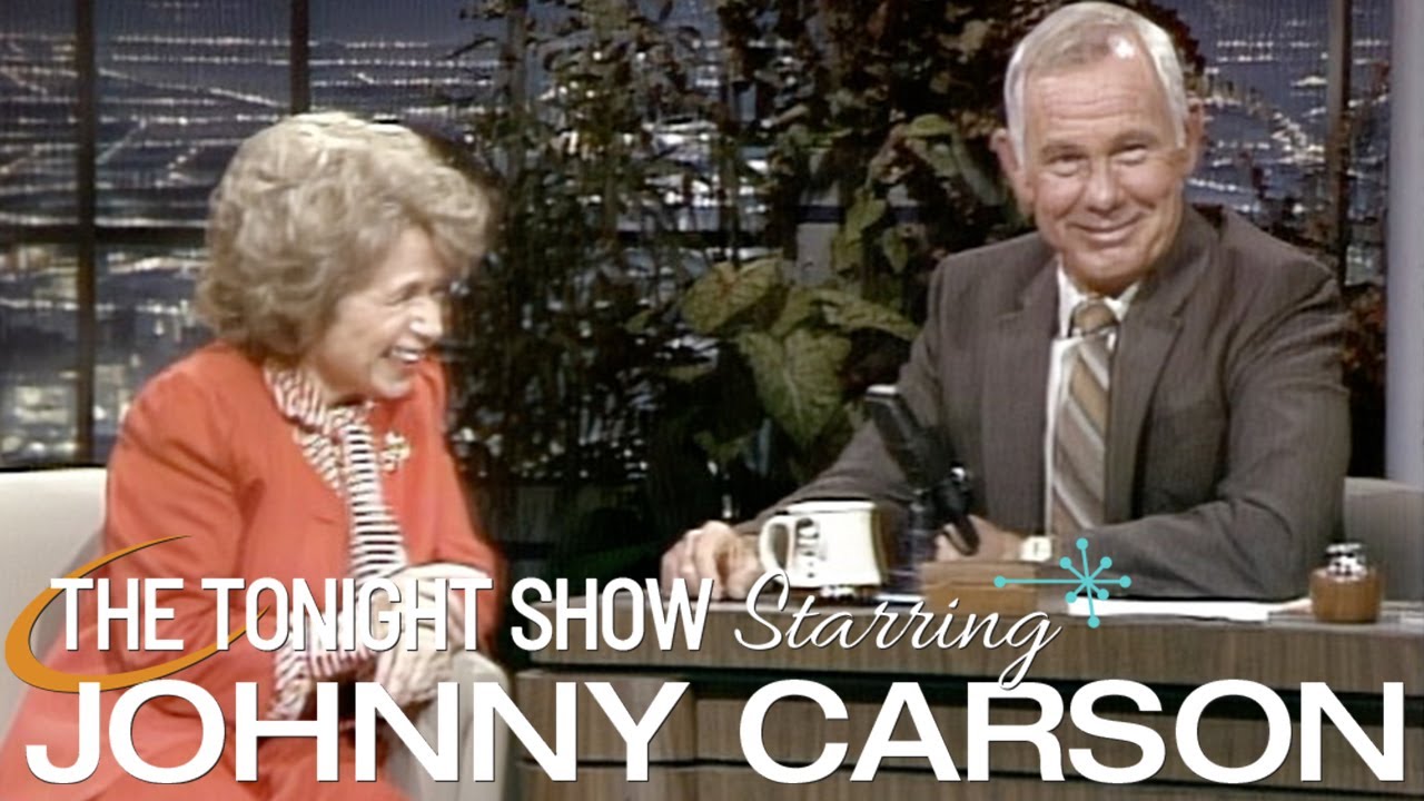 Доктор Рут Вестхаймер впервые появляется на телевидении | Carson Tonight Show