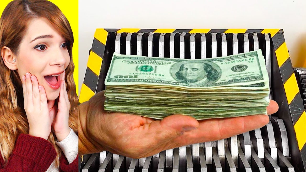 TRITATUTTO VS 10.000$! *OGGETTI SCHIACCIATI*