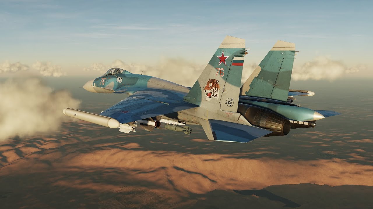 DCS World - Su-33 - Russian Navy in the Syrian War, November 2016