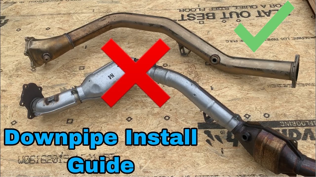 Invidia Catless Downpipe Install! | Subaru WRX STI