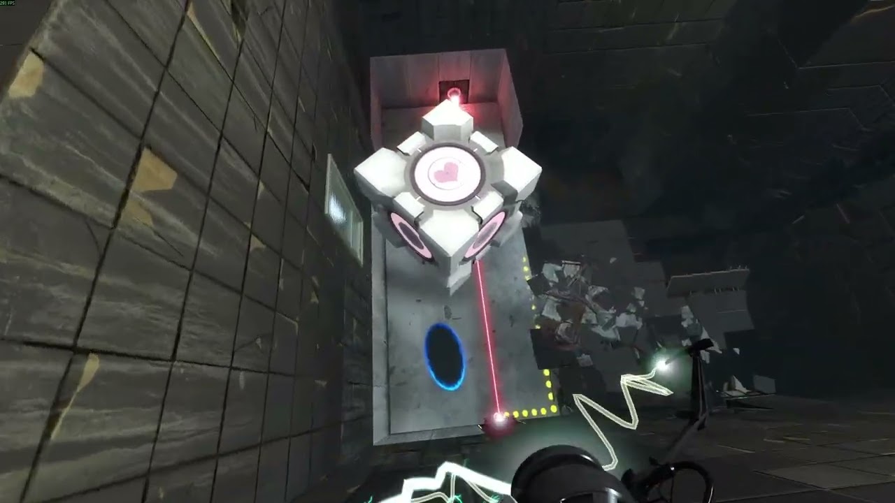 кубик  дебила . прохождение игры  portal 2