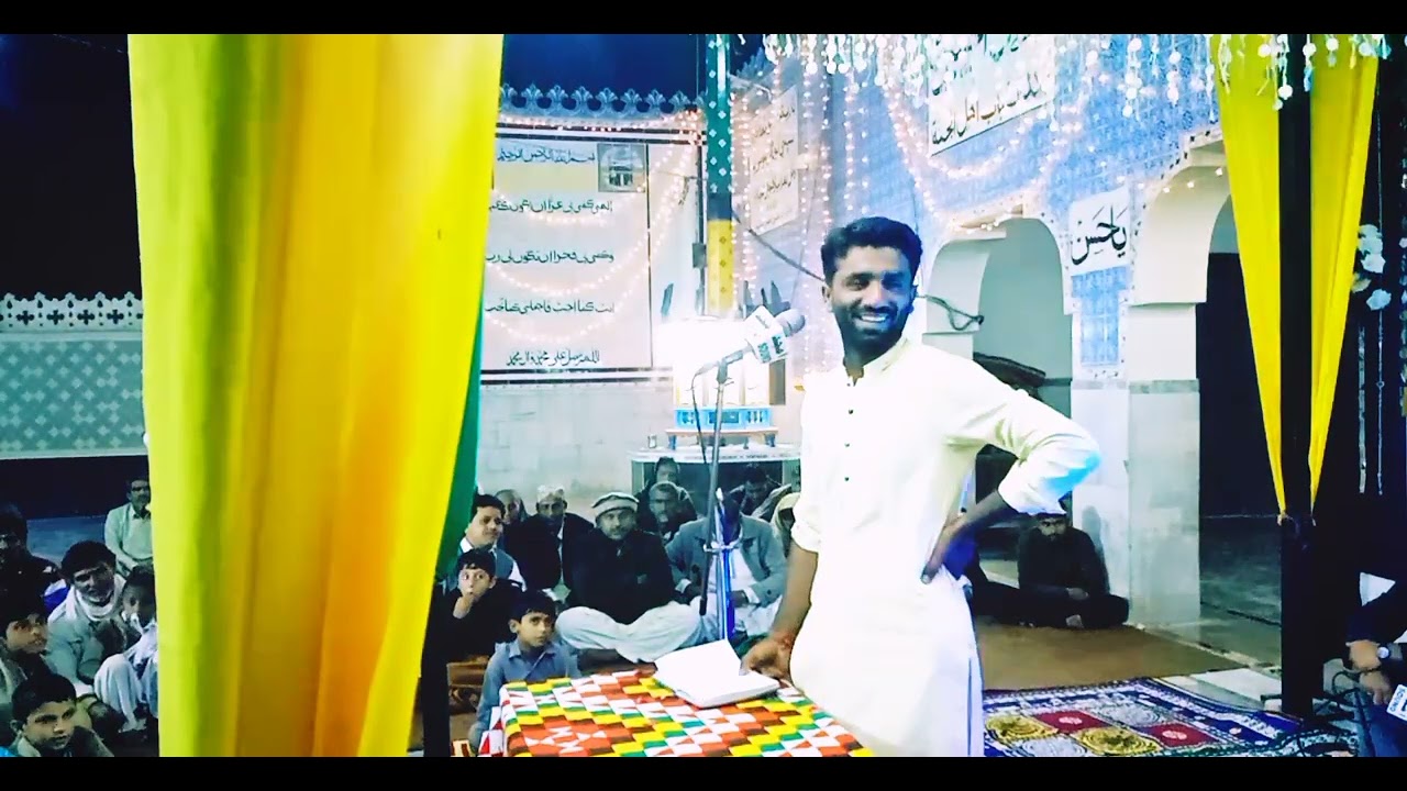 New Sindhi Qasida 13 Rajab Ya Ali Tuhji Mohabbat Tahir Raza