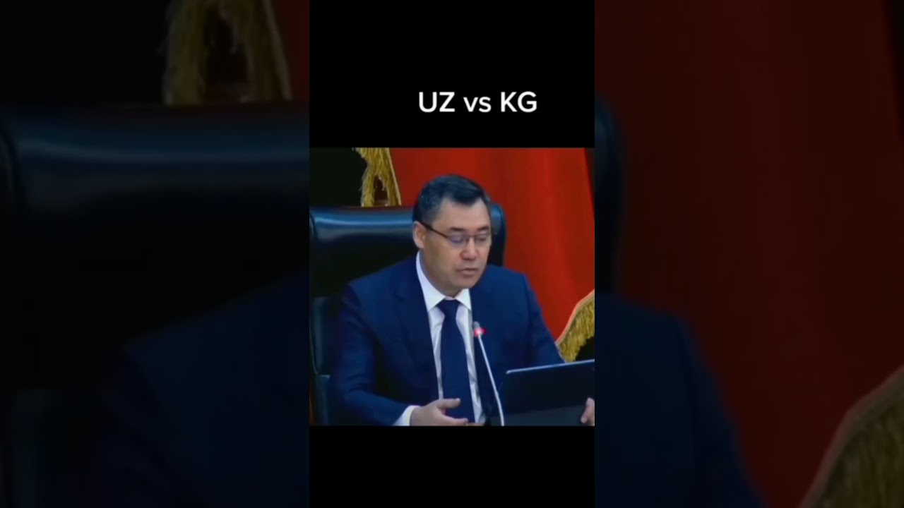 Qirgʻiz prizidenti Oʻzbeklar  bizdan 40 yil oldinda
