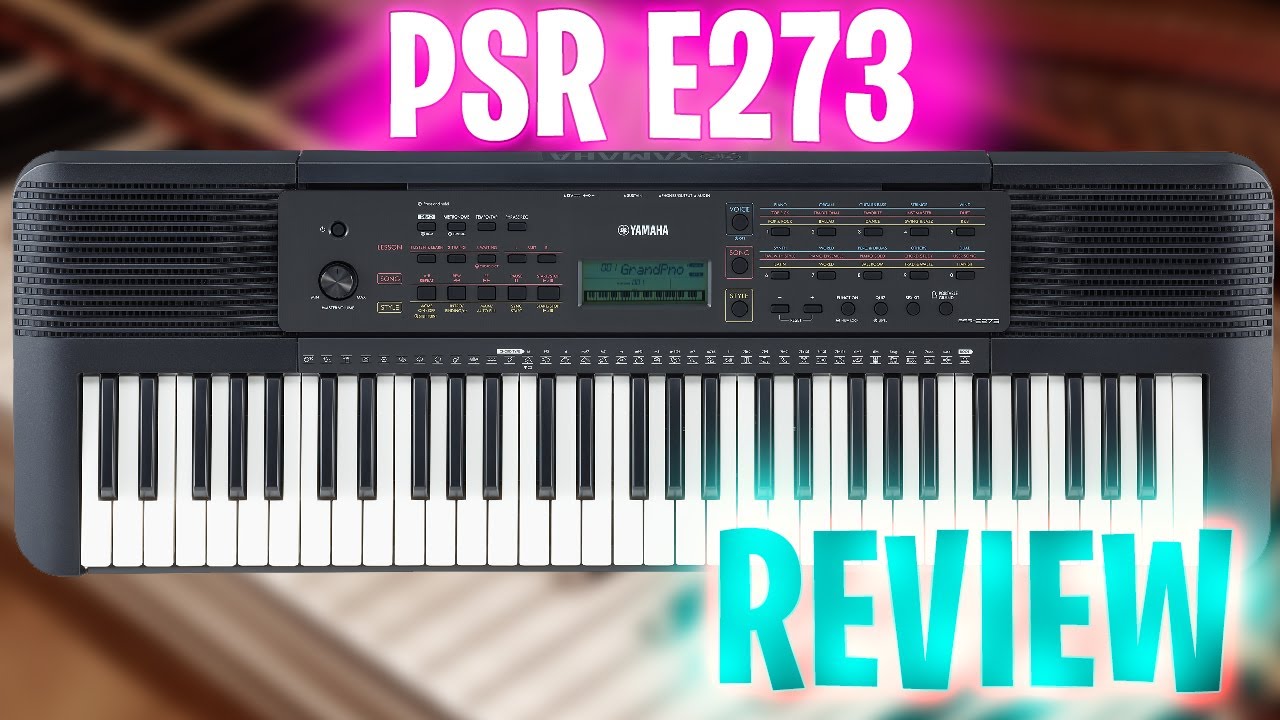 Teclado Yamaha Psr E273 Review y mas!