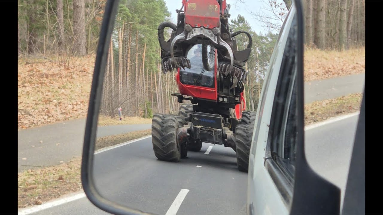Clearing the forest / trzebież Komatsu 901