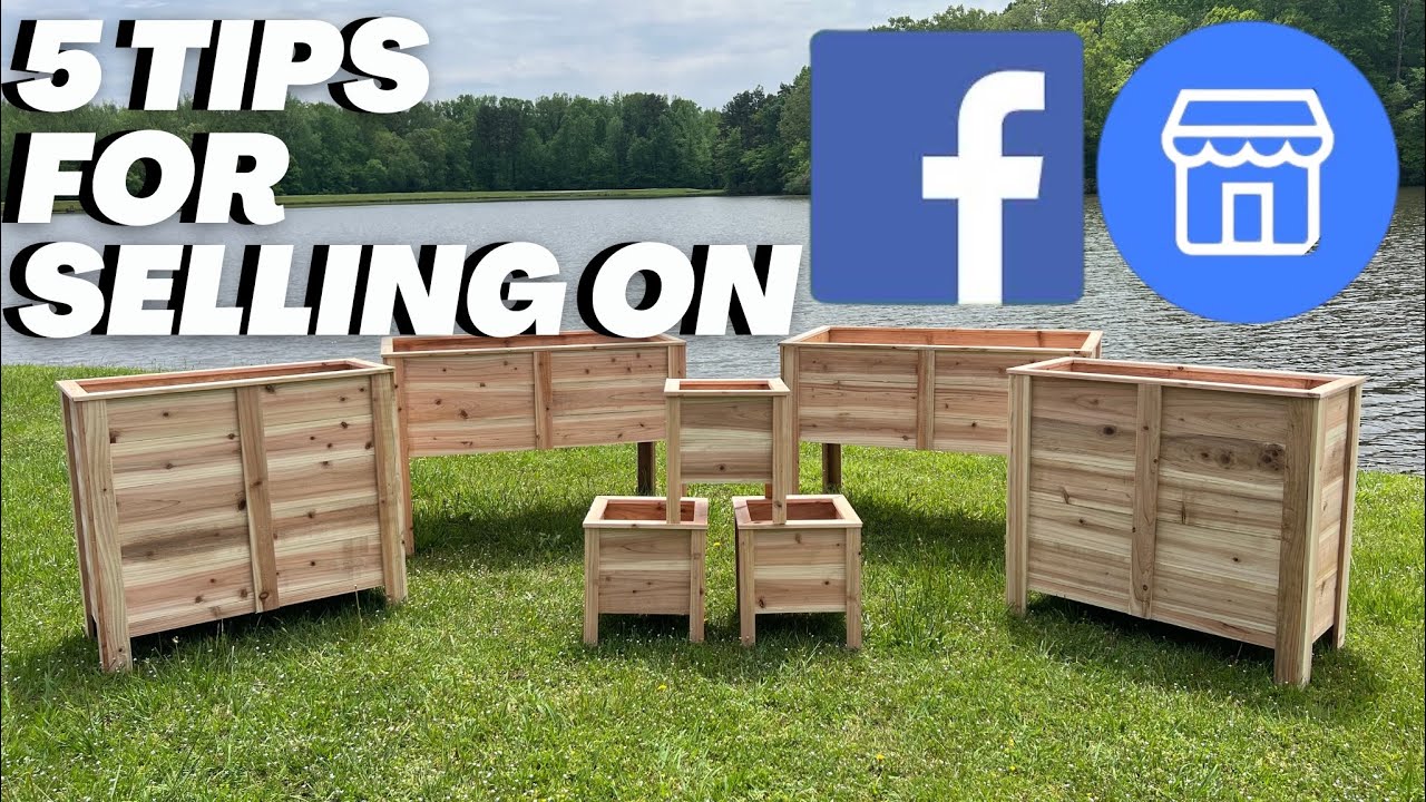 5 Tips For SELLING Woodworking Projects on Facebook Marketplace