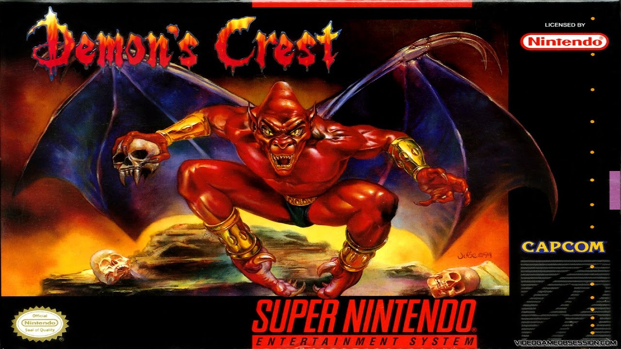 Demon's Crest SNES Full Game Gameplay Walkthrough No Commentary