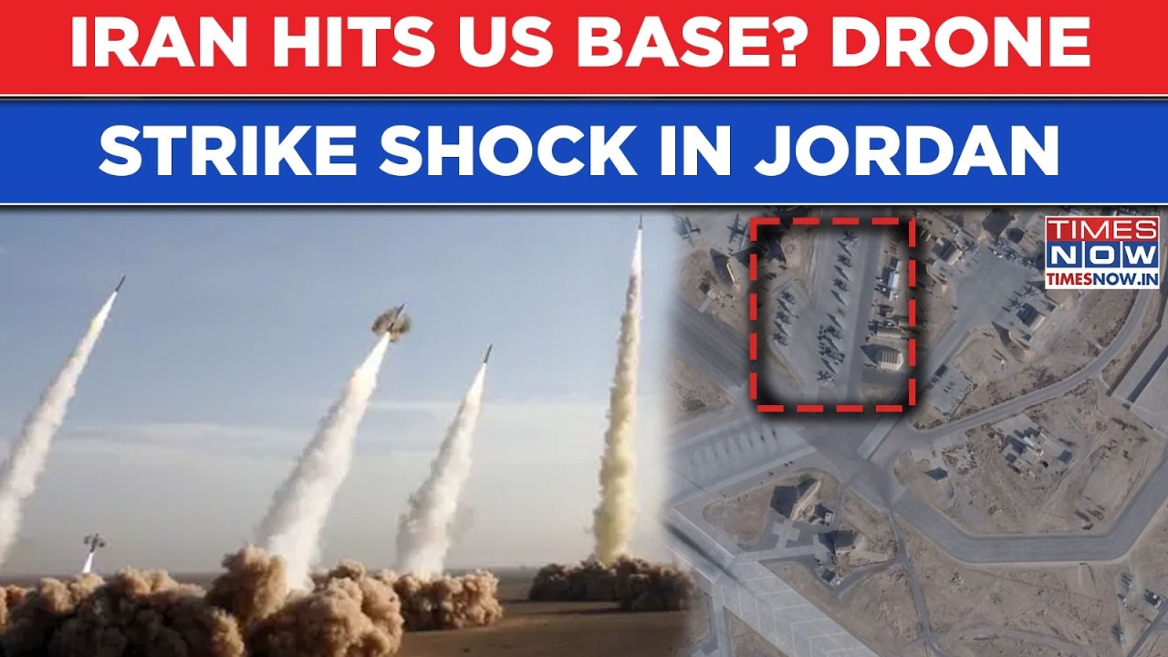 Iran Claims Drone Strike On US Jets At Jordan Base, Expanding War Beyond Israel Frontlines